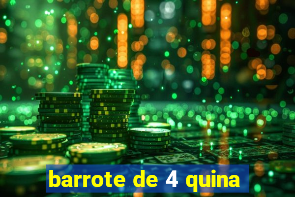 barrote de 4 quina