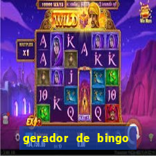 gerador de bingo cha de bebe