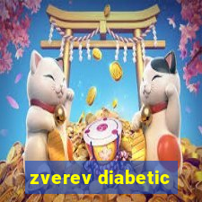 zverev diabetic