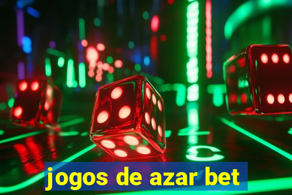 jogos de azar bet