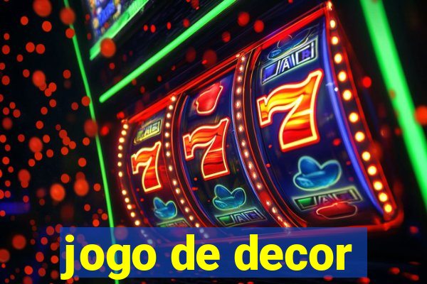 jogo de decor