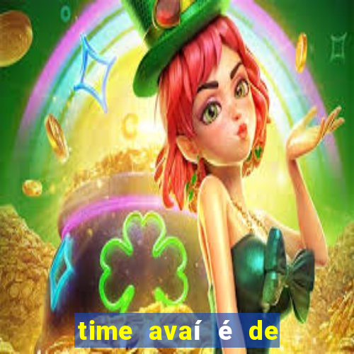 time avaí é de qual estado