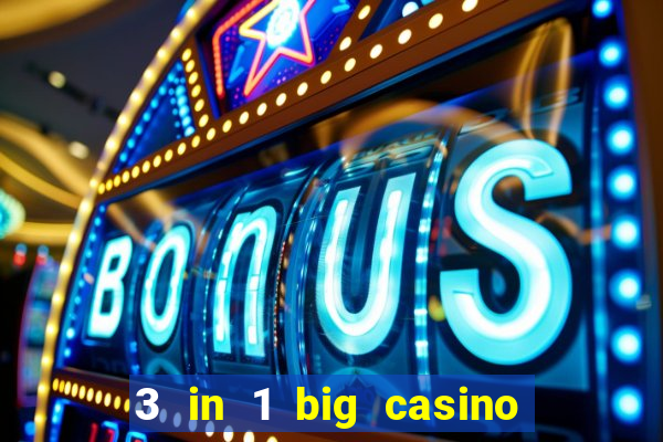 3 in 1 big casino game set