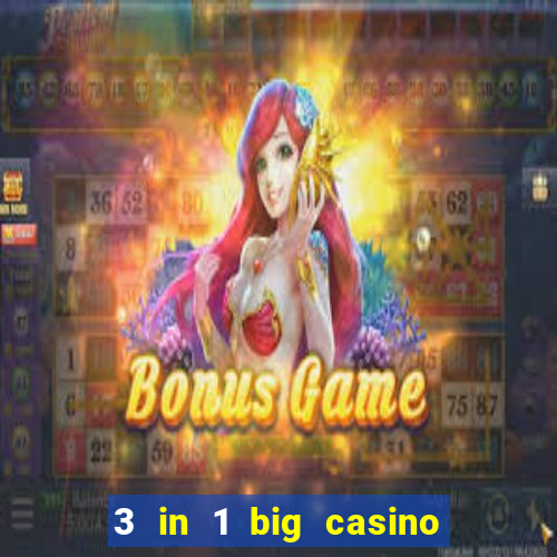 3 in 1 big casino game set