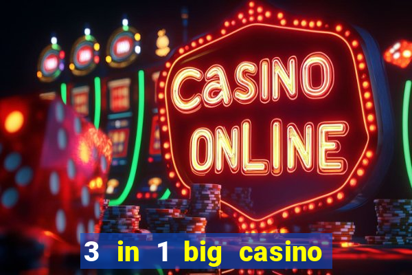 3 in 1 big casino game set