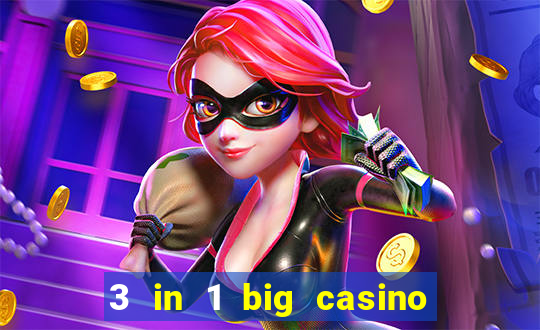 3 in 1 big casino game set