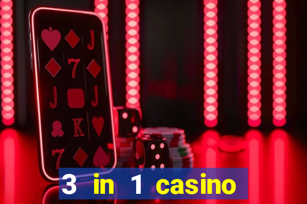 3 in 1 casino game set