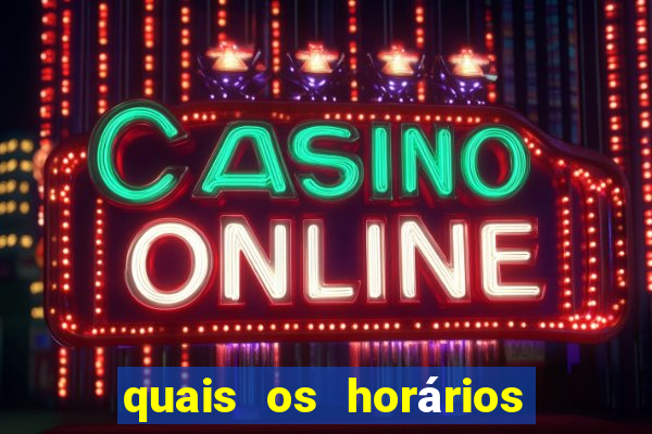 quais os horários que o fortune tiger paga