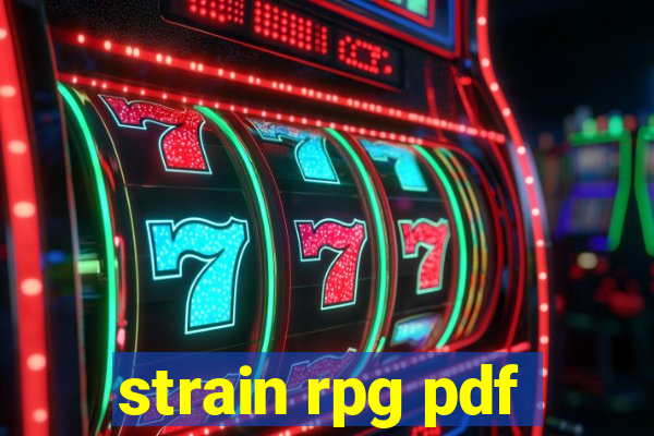 strain rpg pdf