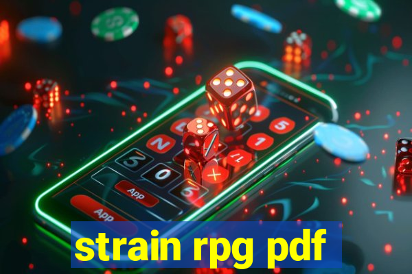 strain rpg pdf