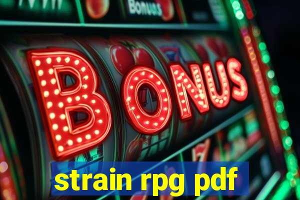 strain rpg pdf