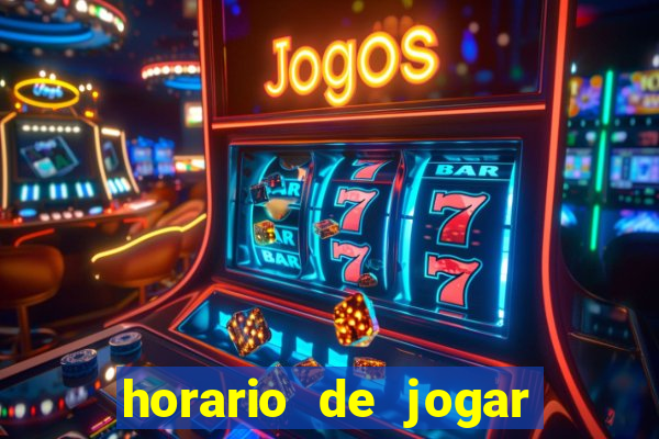 horario de jogar fortune rabbit