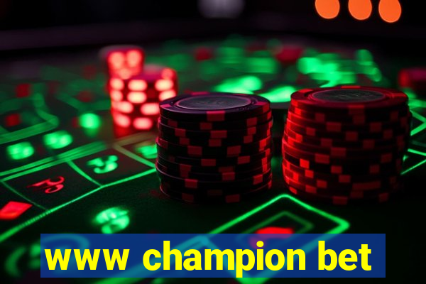 www champion bet