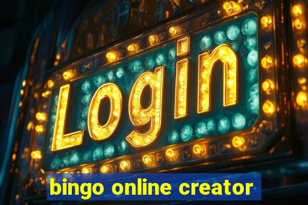 bingo online creator