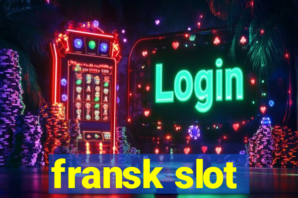 fransk slot