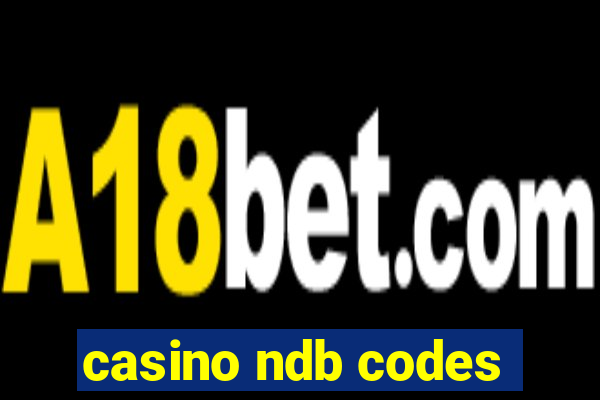 casino ndb codes