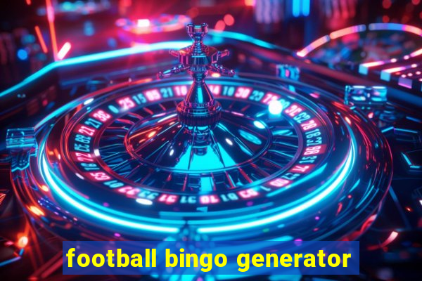 football bingo generator