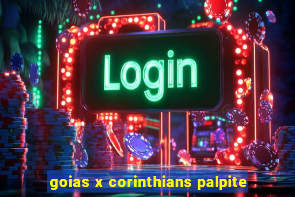 goias x corinthians palpite