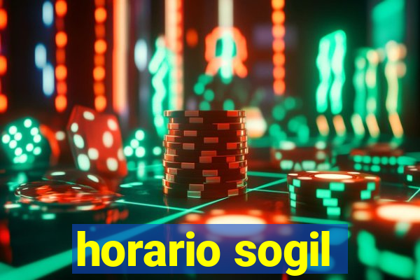 horario sogil