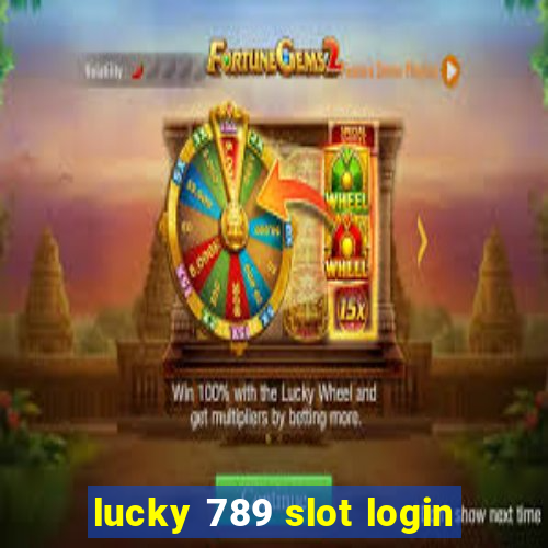 lucky 789 slot login