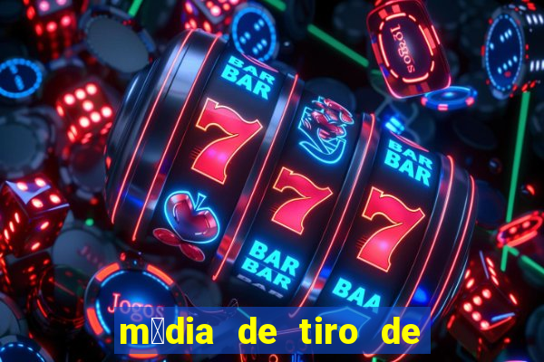 m茅dia de tiro de meta por jogo