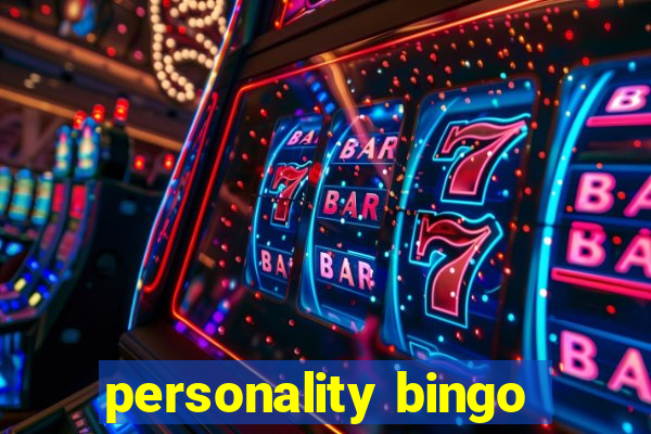 personality bingo