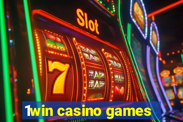 1win casino games