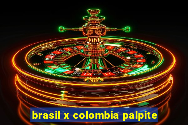 brasil x colombia palpite