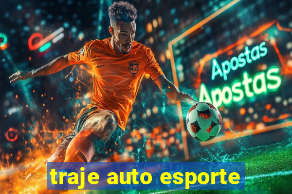 traje auto esporte