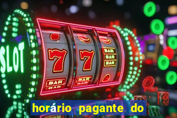 horário pagante do fortune tiger