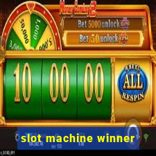 slot machine winner