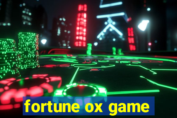 fortune ox game