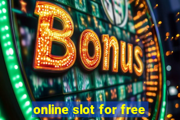 online slot for free