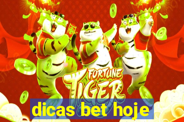 dicas bet hoje