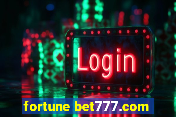 fortune bet777.com