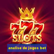 analise de jogos bet