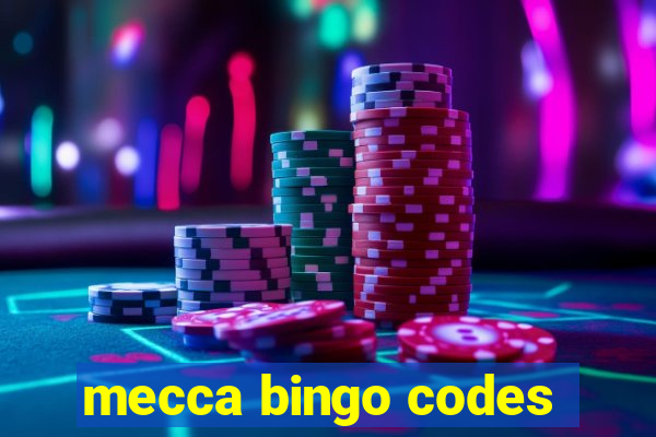 mecca bingo codes