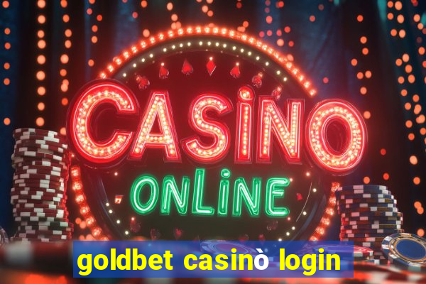 goldbet casinò login