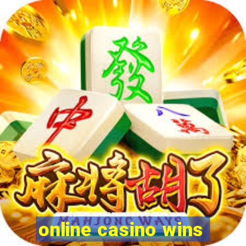 online casino wins