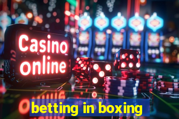 betting in boxing