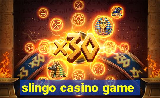 slingo casino game