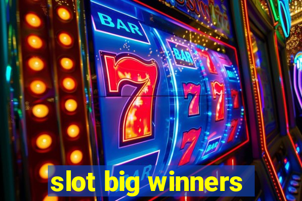 slot big winners