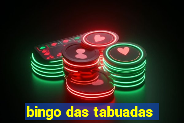 bingo das tabuadas