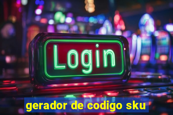 gerador de codigo sku