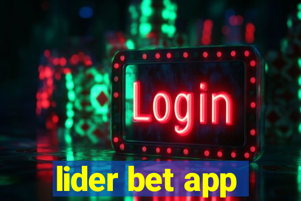 lider bet app