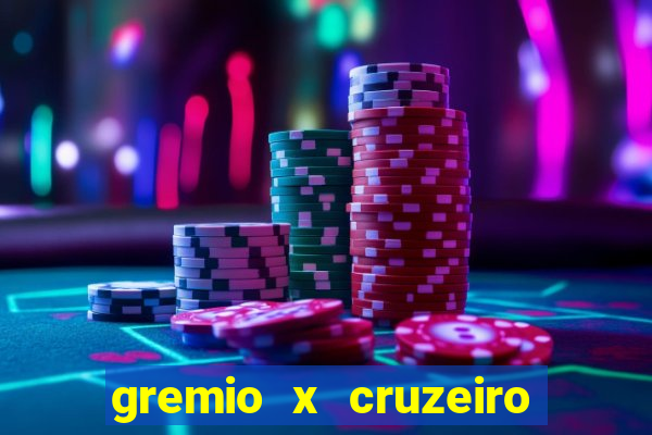 gremio x cruzeiro ao vivo hd