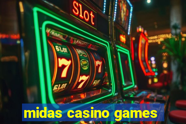 midas casino games