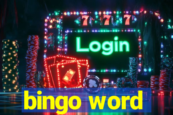 bingo word