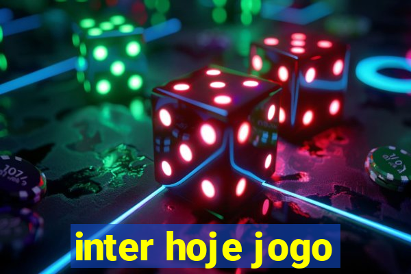 inter hoje jogo