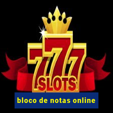 bloco de notas online